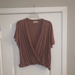 b.original brown swoop top